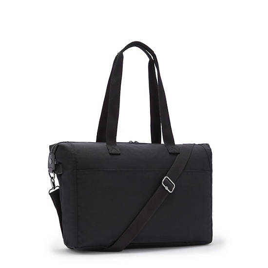 Kipling Ilia Tote Bag Laptop Táska Fekete | HU 1300BE